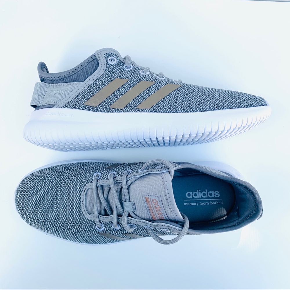 adidas CLOUDFOAM QT FLEX SHOES women’s GREY - Picture 9 of 10